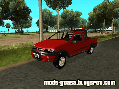 Fiat Strada Adventure para GTA San Andreas